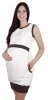 MijaCulture – 3in1 Elegant Maternity & Nursing Pregnancy Dress easy breastfeeding Fiona 7111 Ecri / Brown